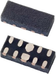 SMD ESD protection and limiter diode array, AEC-Q101 qualified, 60 W, 5 V, DFN2510-10, Diotec Semiconductors ESD4E02B04-AQ