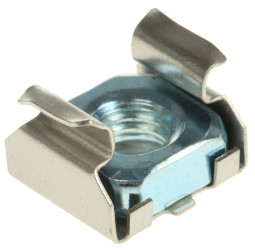 Nakrętka klatkowa, Stalowe, M6, 0.8 - 2mm