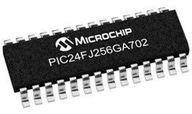 Mikrokontroler Microchip PIC24FJ SOIC 28-pinowy Montaż powierzchniowy PIC 256 kB 16bit CAN: 32MHz RAM:16 kB Ethernet:
