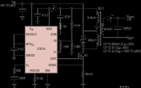 560V Micropower No-Opto Isolated Flyback Controller