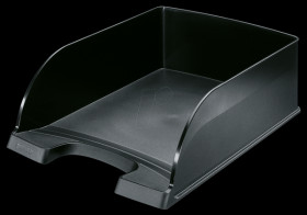 52330095 Leitz Plus letter tray, jumbo, black
