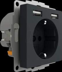 106206 2USB inCharge PRO - Anthracite