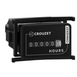 Licznik godzin 10 → -80 V Crouzet Mechaniczne 6-cyfrowy Licznik godzin