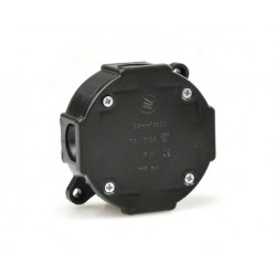 Puszka instalacyjna typu P-1 natynkowa 79x79x37mm hermetyczna IP44 czarna ViPlast