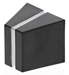 Pokrętło potencjometru oś: 4mm średnica: 11mm Plastik Czarny RS PRO