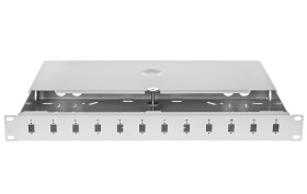 Przełącznica światłowodowa 19" 1U 12xSC simplex