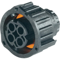 TE 1-968968-3 Socket Housing With Secondary Locking 2.5mm 2P