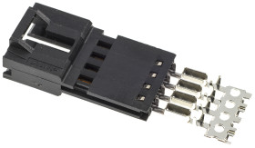 Złącze IDC 4-pinowe 1-rzędowe Męski raster: 2.54 mm Kabel TE Connectivity
