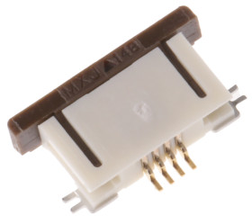 Złącze FPC 4-pinowe 0.5mm Montaż powierzchniowy Żeński Molex