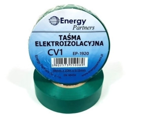 Taśma elektroizolacyjna PCW (19mm x 20m x 0.13mm) zielona