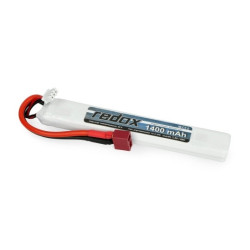 Pakiet Li-Pol Redox ASG 1400mAh 20C 2S 7,4V