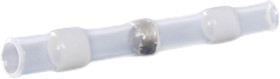 Solder connector with heat shrink insulation, 0.25-0.34 mm², white, 26 mm, 22C461