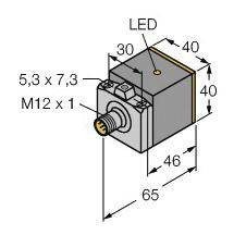 Czujnik indukcyjny Turck BI15-CK40-Y1X-H1141, 1 szt.