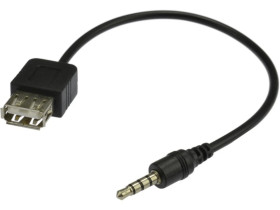 Przejściówka wtyk jack gniazdo USB OTG Maclean MCTV-693 MCTV-693