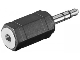 Adapter do słuchawek, wtyk jack AUX 3,5 mm na 2,5 mm 1x...