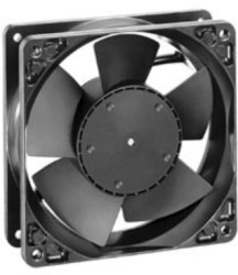DC axial fan, 48 V, 119 x 119 x 38 mm, 160 m³/h, 44 dB, ball bearing, ebm-papst 4188 NXM