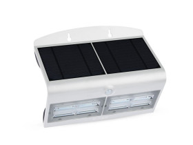 VT-767-7 7W Lampa solarna ścienna trójkąt barwa: 4000K obudowa: biały + czarny 8278 V-TAC