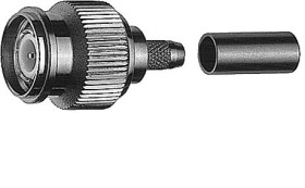 Złącze koncentryczne Montaż na kablu Wtyk typ złącza Złącze TNC Połączenie zagniatane