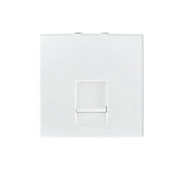 BIURO Gniazdo komputerowe pojedyncze (RJ45Cat 5e) m45 białe 25332