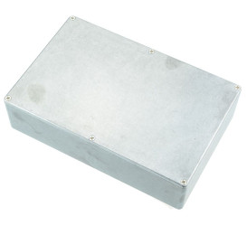 Hammond 1550G Natural Diecast Aluminium Enclosure 222 x 146 x 55mm