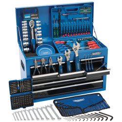 Draper 21548 Top Chest Tool Kit, 9 Drawer (216 Piece) - 21548