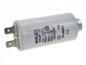 6,0uF 450V kond. rozruchowy 30x58mm konektor
