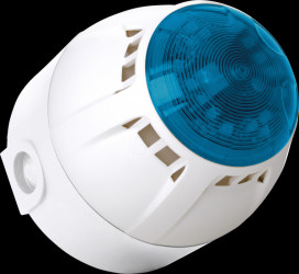 CH100DWBL Chiasso 100 Razor, white, blue lens, deep base