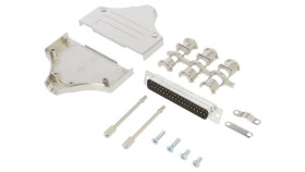 Mhdm-37Mssl Męskie Proste Lutowanie Na Przewód D-Sub Gold Flash Pin 37