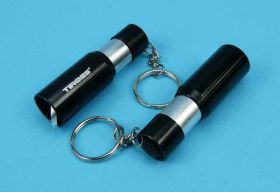 LATARKA BRELOK 3xLED BLACK 3xLR-44