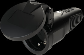 2522-ss Taurus2 solid rubber conn./lid nat IP54