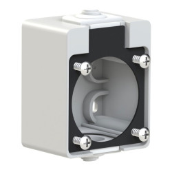 Puszka do gniazda 1040-0 i 1050-0 szara IP54 106-0g PCE