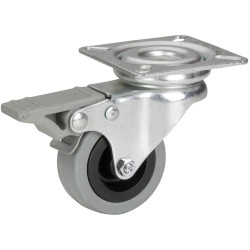 D&#xF6;rner &#x2B; helmer 771100C Swivel Wheel 50mm 35kg Galvanised Steel