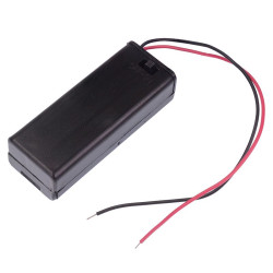 AA x 1 Enclosed Battery Holder Flying Leads