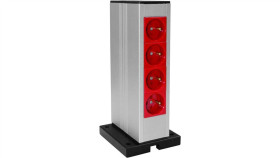 Kolumna Podłogowa Pionowa Aluminiowa Podwójna, Pojemność 2X11m