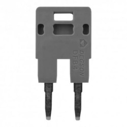 Mostek wtykowy 2-biegunowy do złączek szynowych DS4 DGN 3992