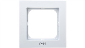 Sonata Ramka Pojedyncza Do Łączników Ip44 Biała Rh-1R/00