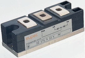 Moduł tyrystorowy podwójny 165A 2200V IXYS Moduł SCR 6.4kA Y4 M6