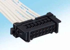 Obudowa złącza zagniatanego 10-pinowe 2-rzędowe raster: 2mm Hirose Żeński Montaż na kablu DF51 Złącza serii DF51