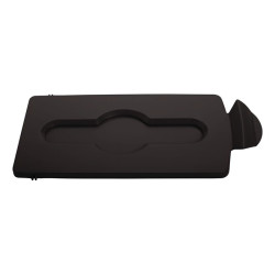 Pokrywa pojemnika na odpady, Brązowy, do uzytku z: Pojemnik na odpady