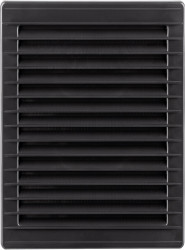 Kratka wentylacyjna z siatką 140x210 grafit 02-343