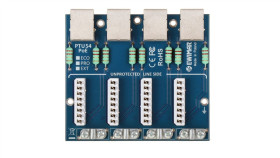 Moduł Ogranicznika Przepięć Sieci Lan I Cctv Ip Serii Eco, Ptu-54-Eco/Poe