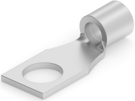 Uninsulated rectangular contact tab with hole, 1.04-2.62 mm², AWG 16 to 14, 4.34 mm, M4, 35278