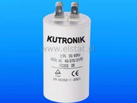 16uF 450V kond. rozruchowy ( konektory ) 39x73