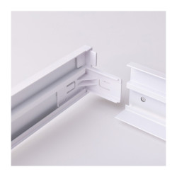Ramka biała n/t do paneli LED 600x600 aluminiowa na zatrzask EC79026 Eco Light