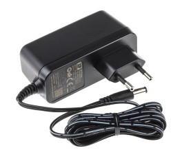 Adapter AC/DC Uwy 12V dc Iwy 2A Złącze 2,1 x 5,5 x 12 mm, biegun dodatni w środku 24W typ wtyczki: Typ C