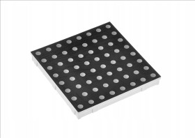 60x60mm 8x8 3mm LED Matrix Module, RGB