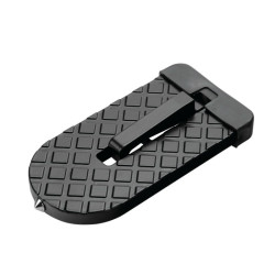 Stopień podest schodek na zamek do bagażnika dachowego czarny