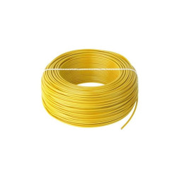 PRZEWÓD LGY 1x 0,75mm2 ŻÓŁTY LINKA H05V-K PVC-40...+70°C