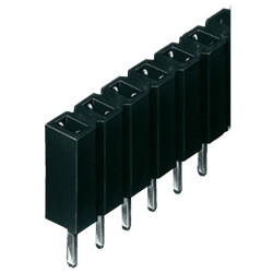 Fischer BL 3 36 Z Fork Contact Female Header 1x36 90&#xB0; 2.54mm Pitch Tin