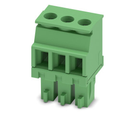 Wtyk PCB 3 -pinowe raster 3.81mm Montaż na kablu Żeński Phoenix Contact